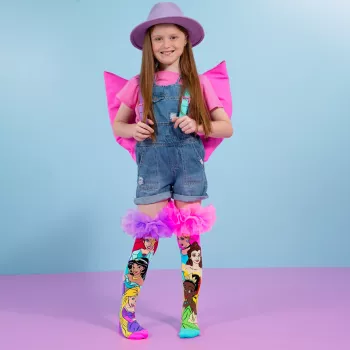 MADMIA Disney Princess 3D detské podkolienky Md028