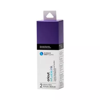 CRICUT Infusible Ink prenosné fólie 11,4 x 30,5 cm Ultraviolet (2 listy)