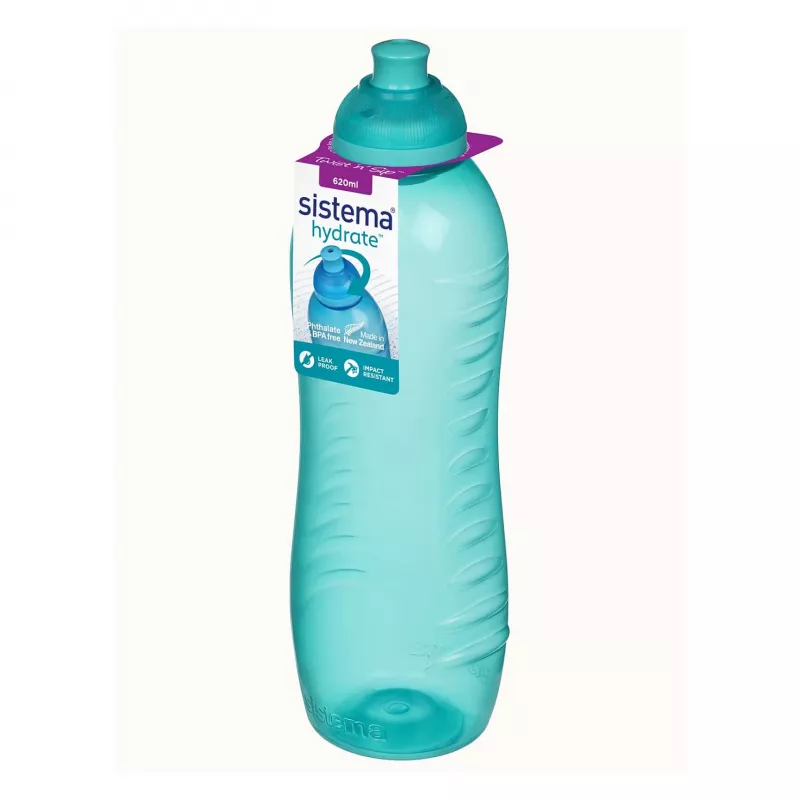 Sistema Plastics Twist 'n' Sip Squeeze fľaša na vodu 620ml
