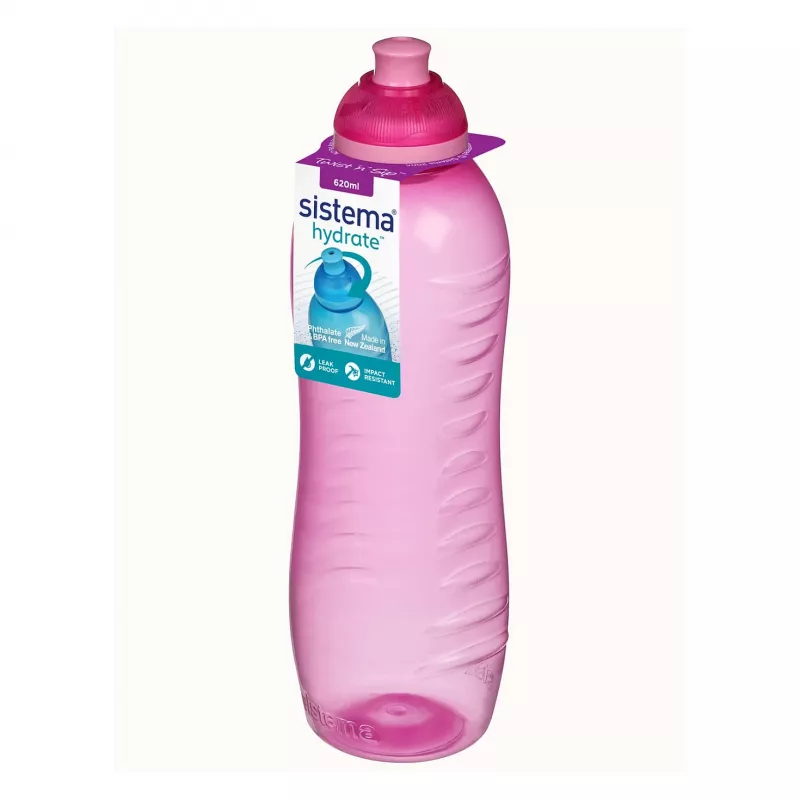 Sistema Plastics Twist 'n' Sip Squeeze fľaša na vodu 620ml