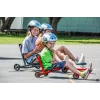 EzyRoller Classic nožné go-kart pre deti 3-12 rokov, čierne