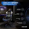 X Rocker Agility eSports herná stolička modrá/čierna