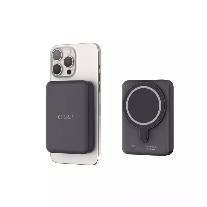 TECH-PROTECT PB11 LIFEMAG MagSafe power banka 10000mAh čierna