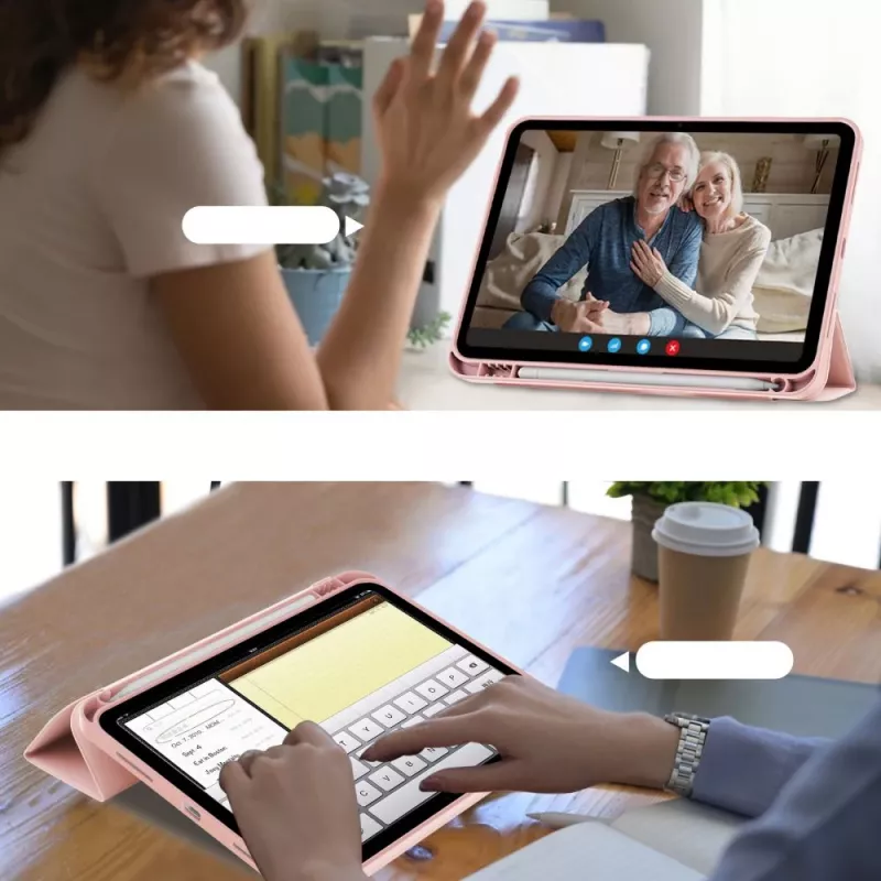 TECH-PROTECT SC PEN iPad 10.9 2022 folio puzdro ružové