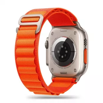 Tech-Protect Nylon Pro Sport Loop pre Apple Watch 4 / 5 / 6 / 7 / 8 / SE / Ultra (42 / 44 / 45 / 49mm) oranžový