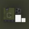 Hofi FullCam Pro+ ochrana šošovky kamery pre iPhone 14 Pro / 14 Pro Max - čierna