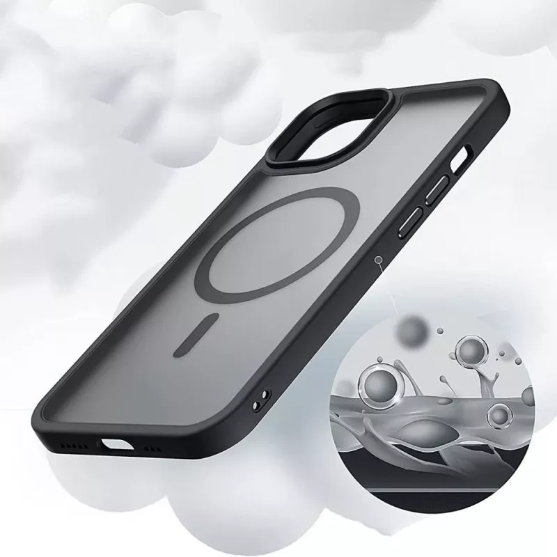 Tech-Protect MagMat MagSafe puzdro pre Apple iPhone 11 Pro - matná čierna