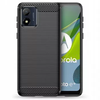 TECH-PROTECT puzdro pre Motorola Moto E13 TPU Carbon Black