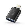 TECH-PROTECT ULTRABOOST adaptér Lightning na USB OTG čierny