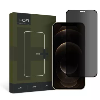 HOFI Anti Spy Glass Pro+ ochranné sklo displeja proti zvedavým pohľadom pre Apple iPhone 12 / 12 Pro