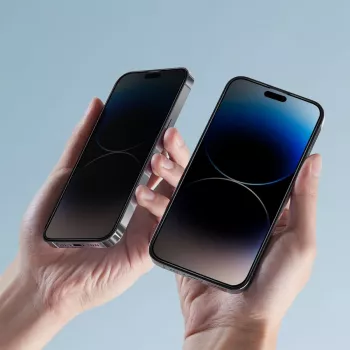 HOFI Anti Spy Glass Pro+ ochranné sklo displeja proti zvedavým pohľadom pre Apple iPhone 12 / 12 Pro