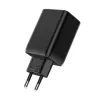 TECH-PROTECT C65W 3-portový sieťový nabíjací adaptér PD 65W / QC3.0 čierny