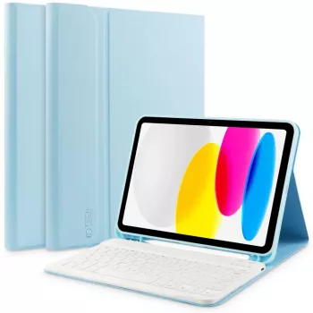 Tech-Protect SC pero + puzdro s klávesnicou pre iPad 10,9 palcov 10. gen (2022) / 11 palcov 11. gen (2025) - modrá