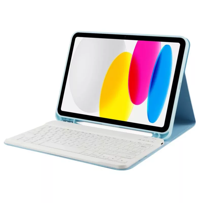 Tech-Protect SC pero + puzdro s klávesnicou pre iPad 10,9 palcov 10. gen (2022) / 11 palcov 11. gen (2025) - modrá