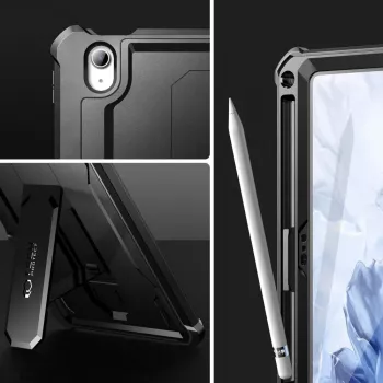 Tech-Protect Kevlar Pro puzdro pre iPad 10.9 (10. gen, 2022) / iPad 11 (2025), čierne