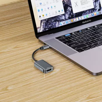 TECH-PROTECT ULTRABOOST adaptér USB-C na HDMI 4K 60Hz čierny