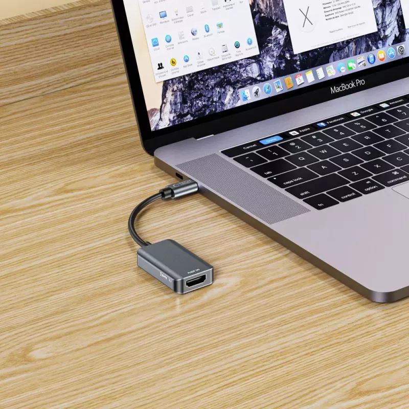 TECH-PROTECT ULTRABOOST adaptér USB-C na HDMI 4K 60Hz čierny