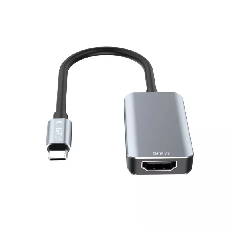 TECH-PROTECT ULTRABOOST adaptér USB-C na HDMI 4K 60Hz čierny