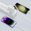 Tech-Protect NC100W-GAN 4-portový biely GaN nástenný nabíjací adaptér 100W USB-C USB-A
