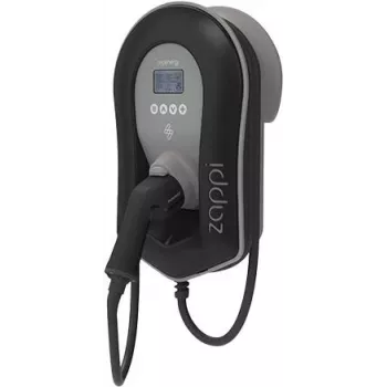 myenergi Zappi V2 22kW Tethered Type 2 Black 6.5m s Hub