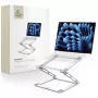TECH-PROTECT PRODESK univerzálny stojan na notebook strieborný