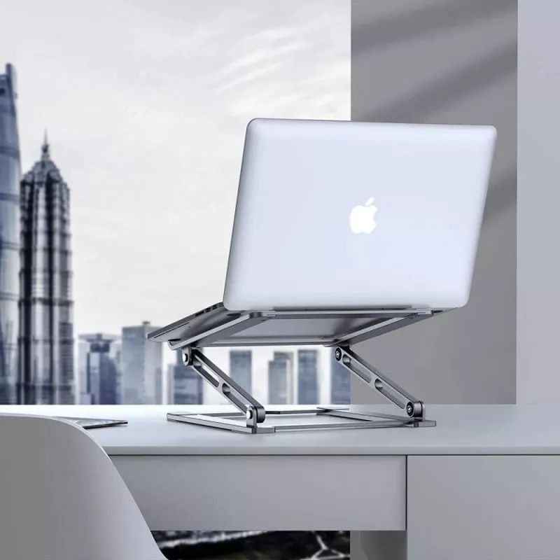 TECH-PROTECT PRODESK univerzálny stojan na notebook strieborný
