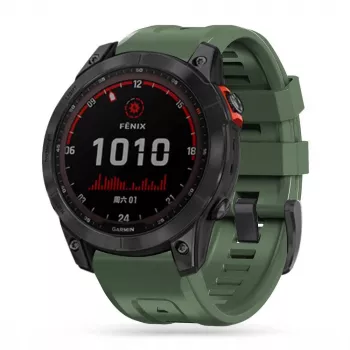 TECH-PROTECT ICONBAND Garmin Fenix 5 / 6 / 6 Pro / 7 army green silikónový remienok