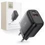 TECH-PROTECT C20W 2-portová sieťová nabíjačka PD20W/QC3.0 čierna