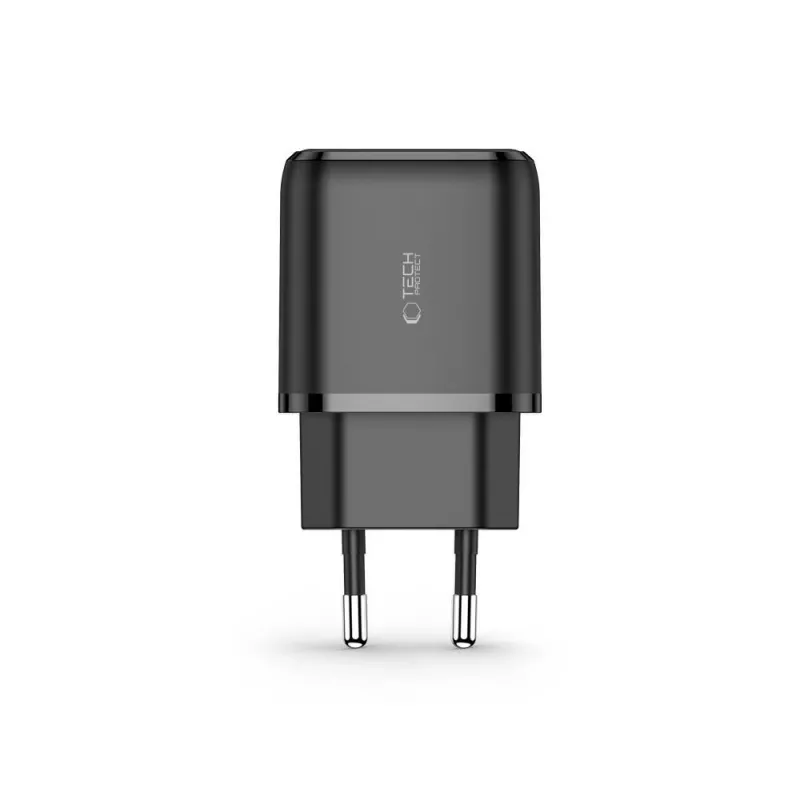 TECH-PROTECT C20W 2-portová sieťová nabíjačka PD20W/QC3.0 čierna