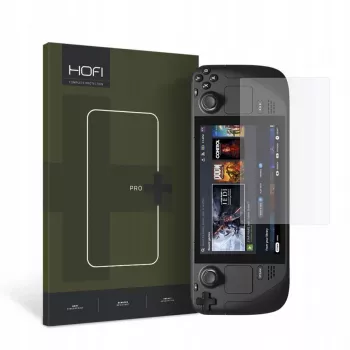 HOFI Glass PRO+ tvrdené sklo ochranná fólia displeja pre Steam Deck - priehľadná