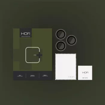 HOFI CamRing Pro+ ochrana objektívu fotoaparátu pre iPhone 14 Pro / 14 Pro Max, čierna