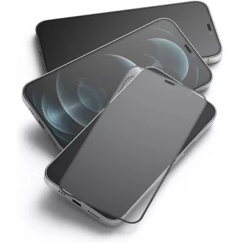HOFI Glass Pro+ tvrdené sklo ochranná fólia displeja pre Apple iPhone 13 / 13 Pro / 14, čierna
