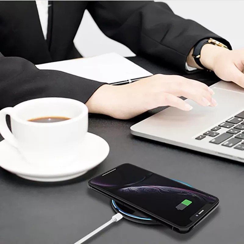 TECH-PROTECT QI15W-C1 bezdrôtová nabíjačka 15W biela