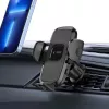 TECH-PROTECT V3 univerzálny držiak na vetrací otvor do auta čierny