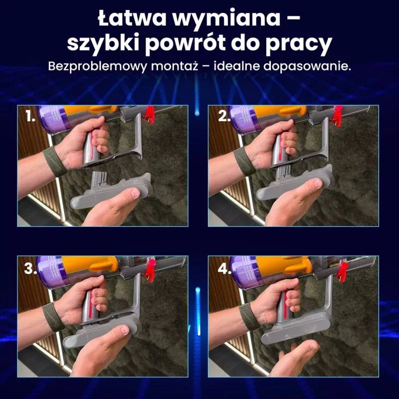 Extralink náhradná batéria pre Dyson V12 25,2V 2500mAh + filter