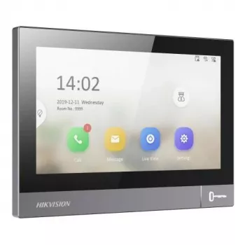 Hikvision DS-KH8381-TE1 IP video interkom vnútorný monitor 7-palcový dotykový displej