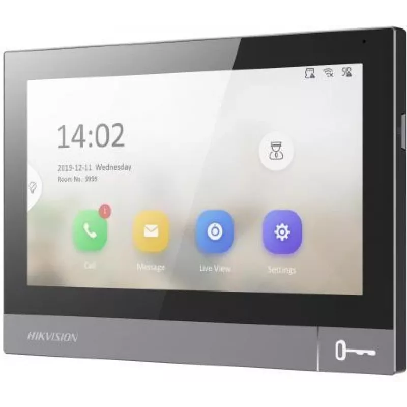 Hikvision DS-KH8381-TE1 IP video interkom vnútorný monitor 7-palcový dotykový displej