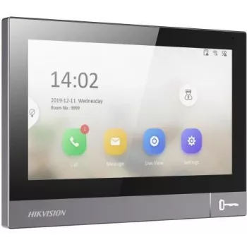 Hikvision DS-KH8381-TE1 IP video interkom vnútorný monitor 7-palcový dotykový displej