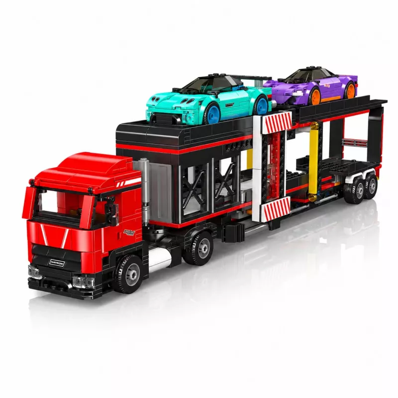 Mould King športové auto-transportér nákladné auto 24078 stavebnica 997 dielov