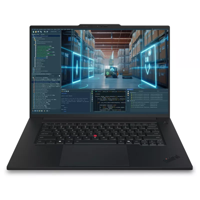Lenovo ThinkPad P1 Gen 9 21UE - Intel Core Ultra 7 356H - Win 11 Pro - RTX PRO 2000 Blackwell - 64 GB RAM - 1 TB SSD TCG Opal Encryption 2, NVMe, Performance - 40,6 cm (16