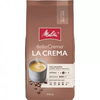 Melitta BellaCrema Café LaCrema celé zrno káva 1 kg
