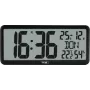 TFA 60.4525.01 čierny digitálny rádiový budík s vnútornou klímou