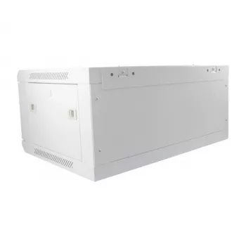 ALLNET ALL-SMC6406GRAU 19 palcový 6U nástenný sieťový rozvádzač svetlosivá séria SMC