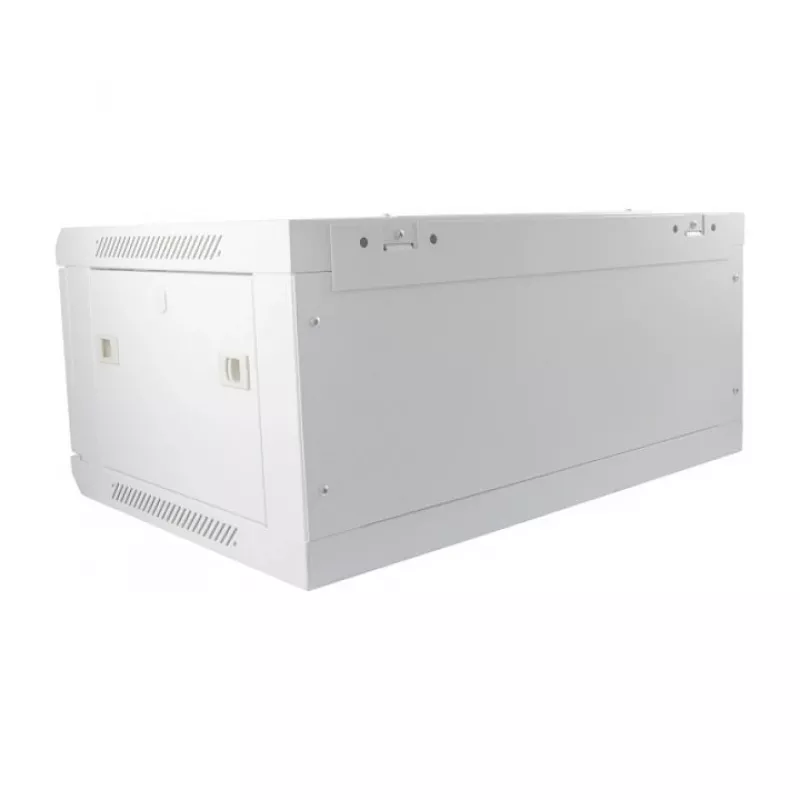 ALLNET ALL-SMC6406GRAU 19 palcový 6U nástenný sieťový rozvádzač svetlosivá séria SMC