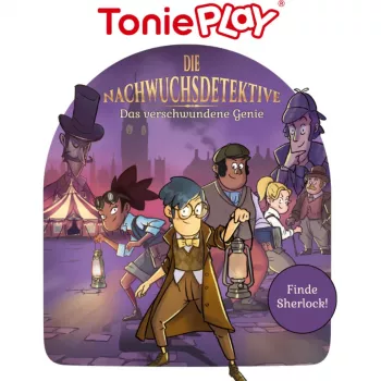 TONIES Tonieplay hra Die Junior Detektive: Das verschwundene Genie
