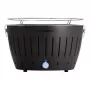 LotusGrill G340 stolný gril na drevené uhlie 32 cm antracit s USB