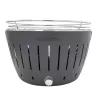 LotusGrill G340 stolný gril na drevené uhlie 32 cm antracit s USB