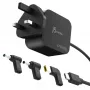 J5CREATE 67W GaN PD USB-C Mini-nabíjačka s 3 typmi DC konektorov