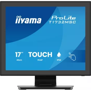 IIYAMA ProLite T1732MSC-B2S 17 palcov PCAP Touch Monitor, 1280x1024, TN LED, 10-Point Multi-Touch, čierny