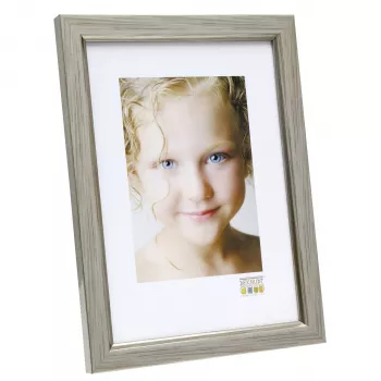 Deknudt S46AD1 Rám na jednu fotografiu 10x15 cm strieborný MDF plast